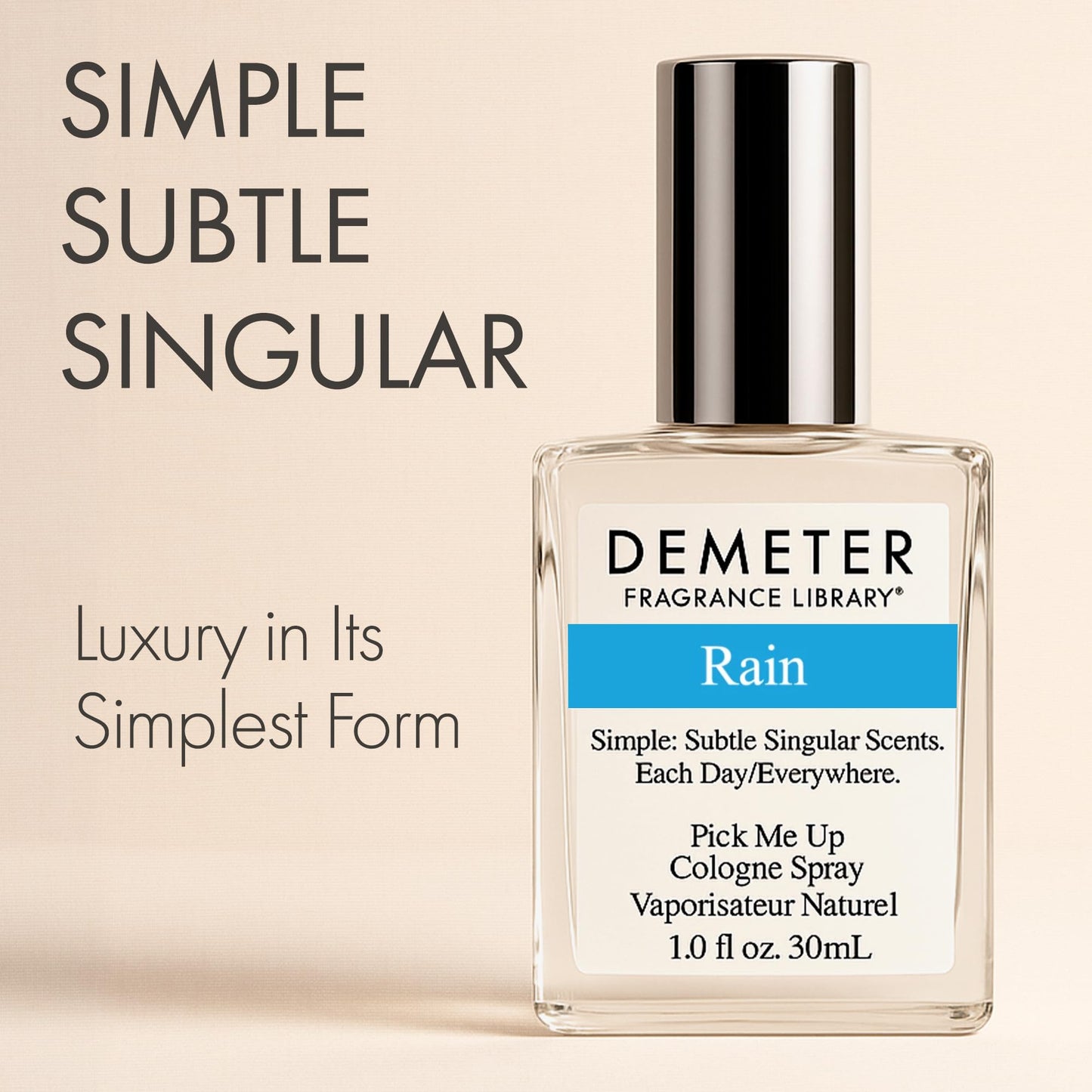 DEMETER Natural Perfume Spray Cologne for Women, Rain, 1 oz Beauty & Personal Care DEMETER