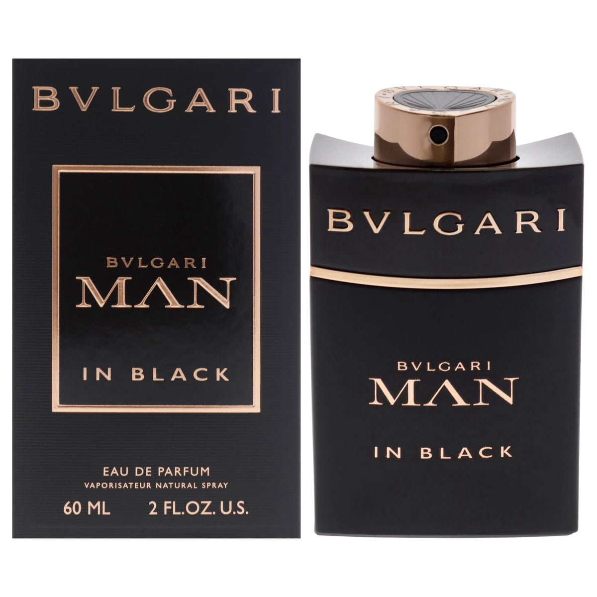 Bvlgari Man in Black Eau De Parfum Spray, 2 Ounce