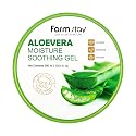 FARMSTAY Aloe Vera Moisture Soothing Gel - Hydrating Face Moisturizer - After Sun Gel for UV-Exposed Skin - Lightweight Body Moisturizer - 10.14 oz Beauty & Personal Care FARMSTAY