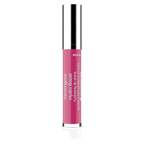 Neutrogena Hydro Boost Hydrating Lip Shine, Vibrant Raspberry 60, 0.10 Ounce Beauty & Personal Care Neutrogena
