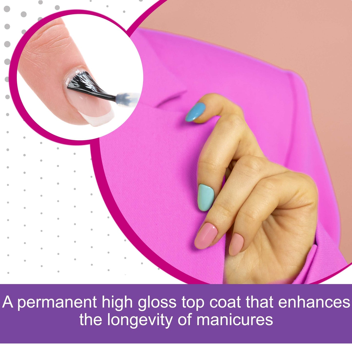 Backscratchers Extreme Permanent Glaze Sealer - Clear Permanent Top Coat - Long Lasting - High Gloss and Quick Dry Beauty & Personal Care BACKSCRATCHERS