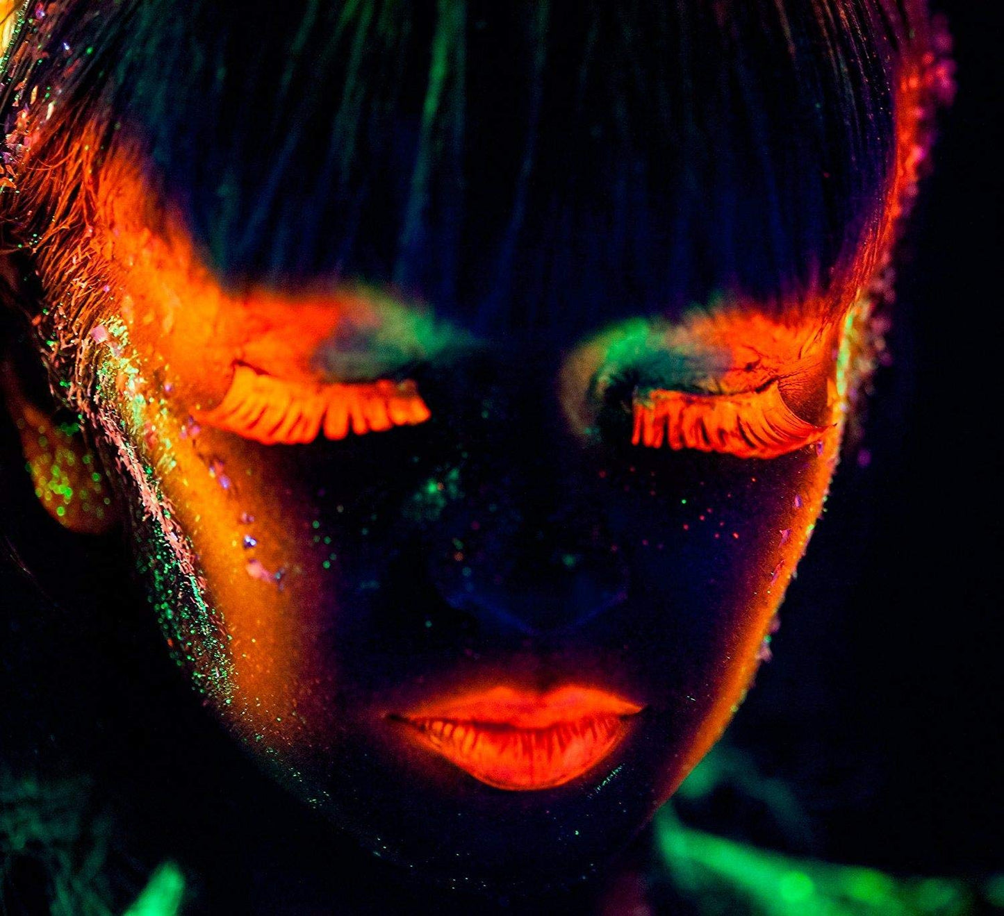 Uv Glow Blacklight Face and Body Paint 0.34oz - Set of 8 Tubes - Neon Fluorescent (All Colours) Beauty & Personal Care UV Glow