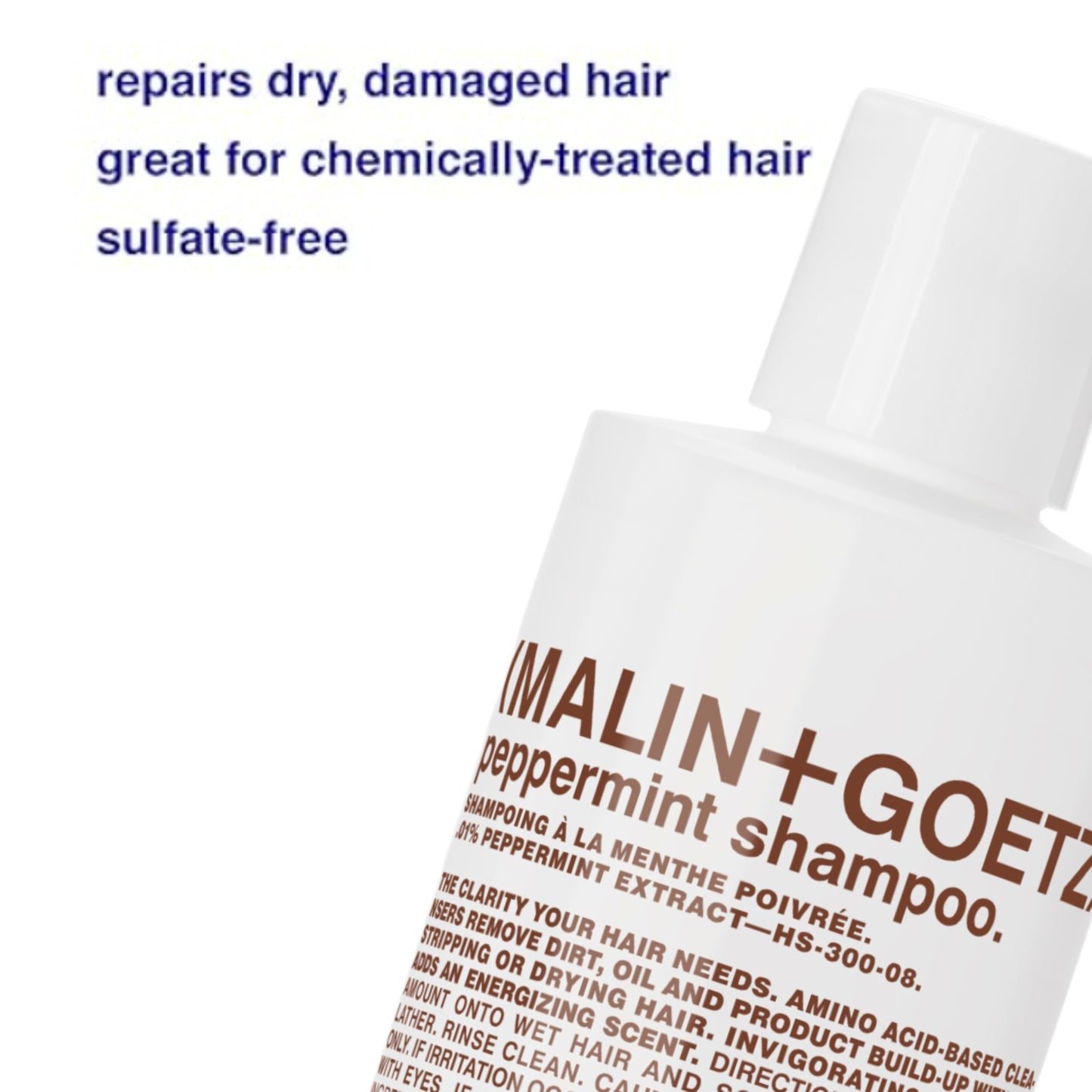 Malin + Goetz Peppermint Shampoo, 16 Fl. Oz. - Men & Women Clarifying Shampoo, Natural Hair Shampoo to Cleanse & Hydrate, Scalp Shampoo Treatment Beauty & Personal Care MALIN+GOETZ