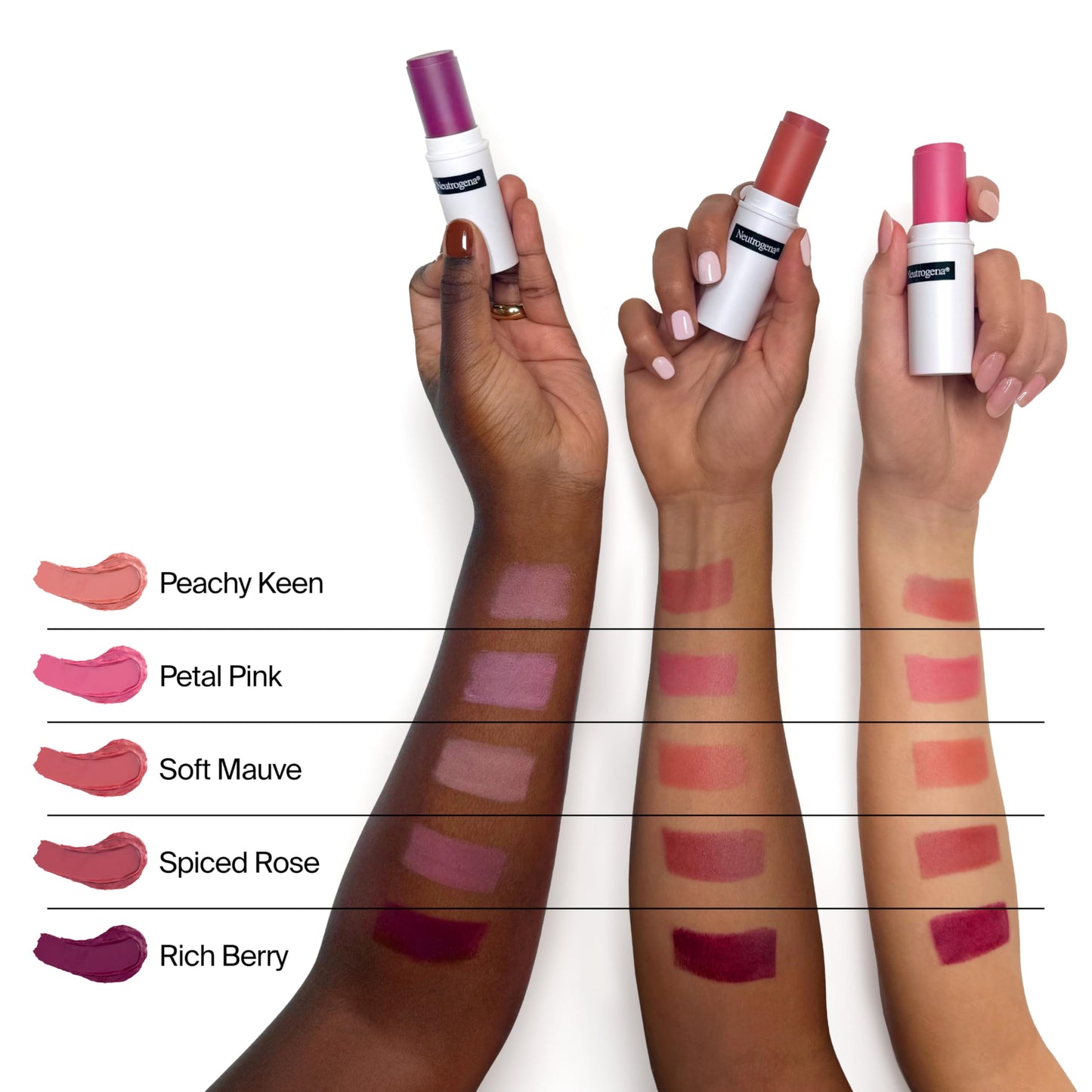 Neutrogena Healthy Glow Blush Stick, Easy to Use Lightweight Makeup, Ultra Creamy Cheek Color with Mango Butter Leaves Skin with a Natural Looking Beauty & Personal Care Neutrogena