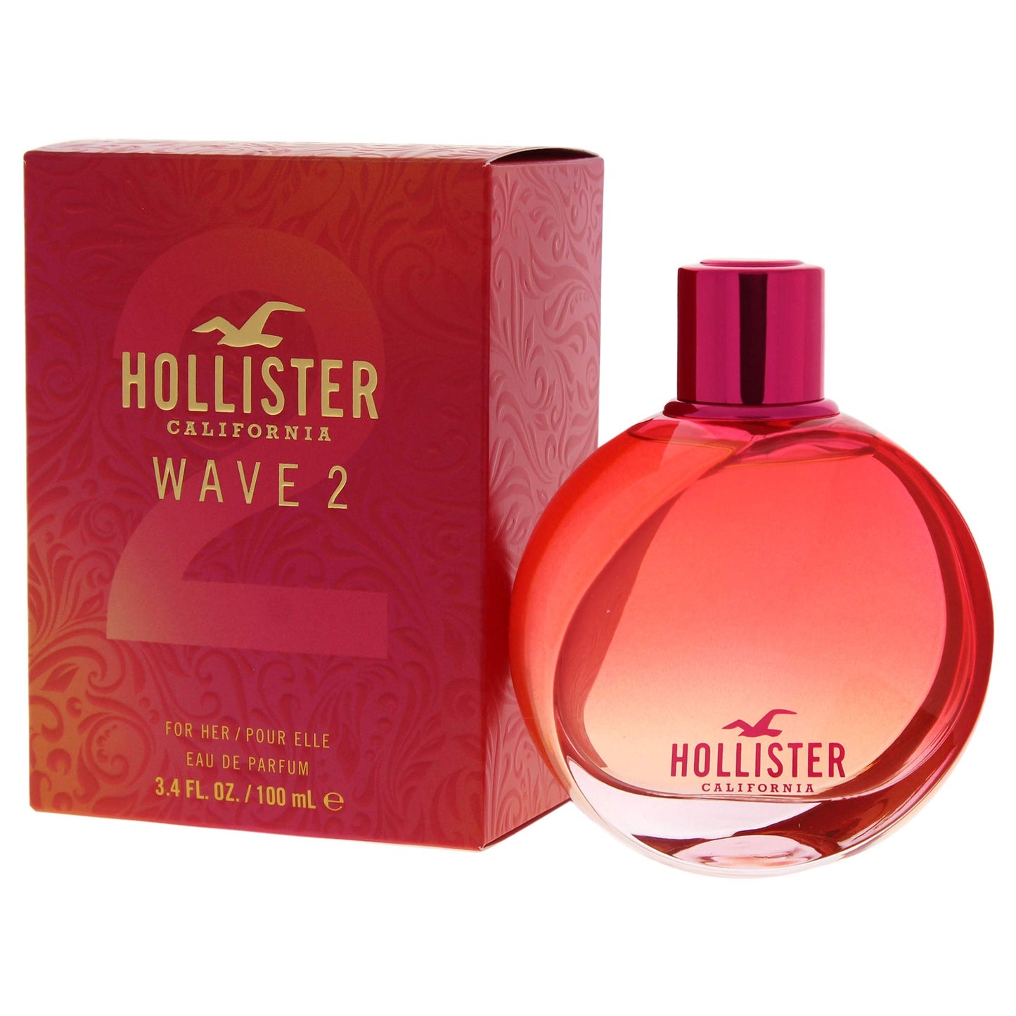 Hollister Wave 2, Eau de Parfum Spray, WoMen, 3.4 Ounce Beauty & Personal Care Hollister