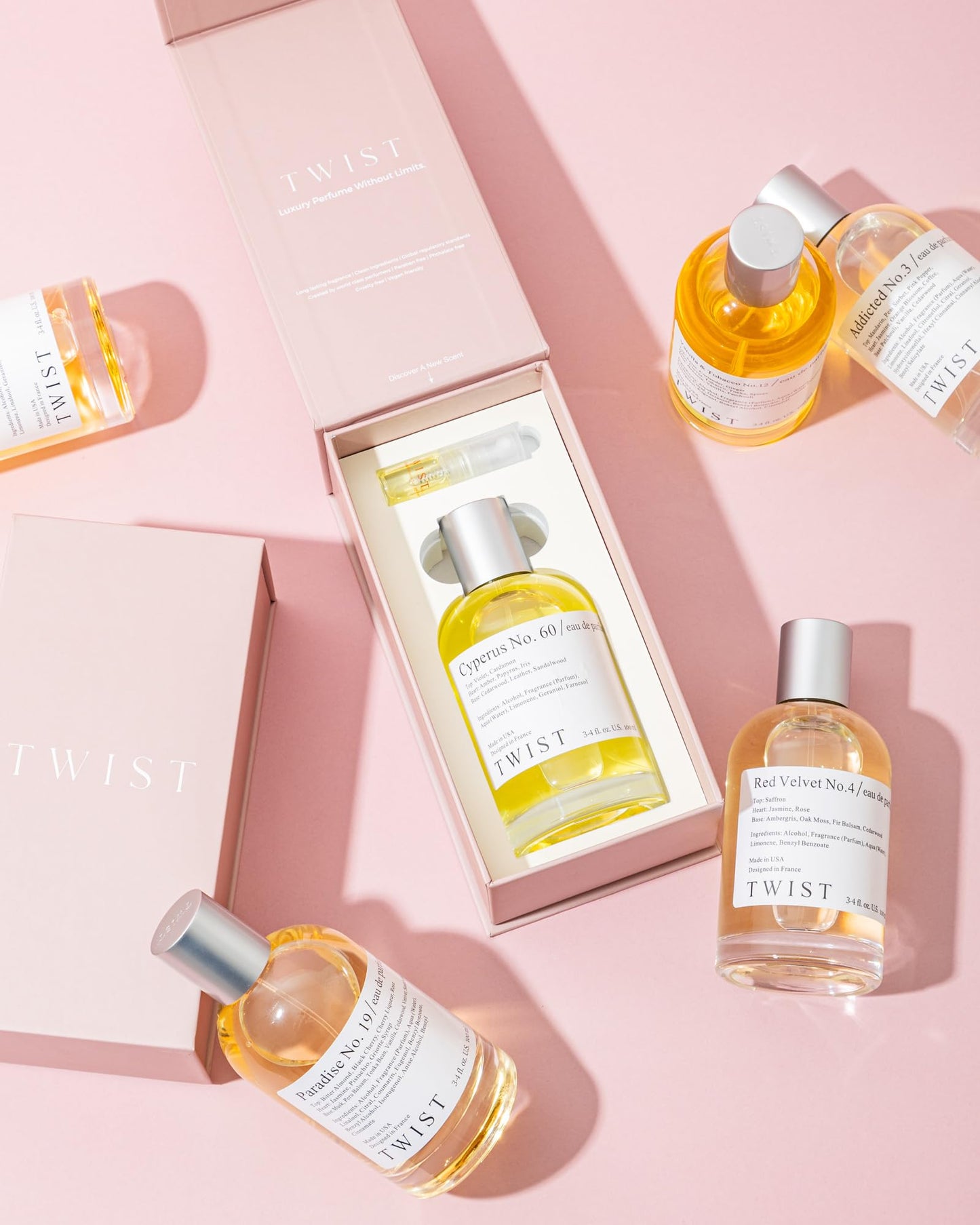 Twist River Valley No. 88 - Eau De Parfum Inspired by Byrdo Mojave Ghost, Long-Lasting Perfume For Women & Men, Paraben Free, Vegan, Clean Beauty & Personal Care HOUSE OF TWIST