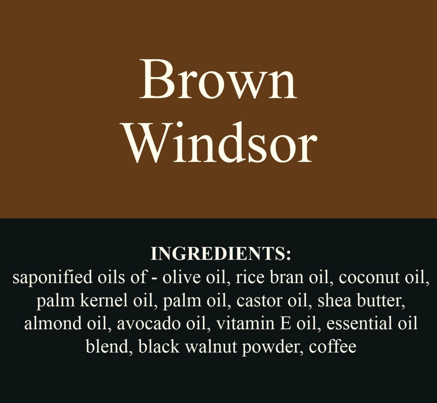 Traverse Bay Bath and Body, Brown Windsor, all natural handmade cold process soap, essential oil soap, spicy coffee caraway scent (2) Beauty & Personal Care Traverse Bay Bath and Body