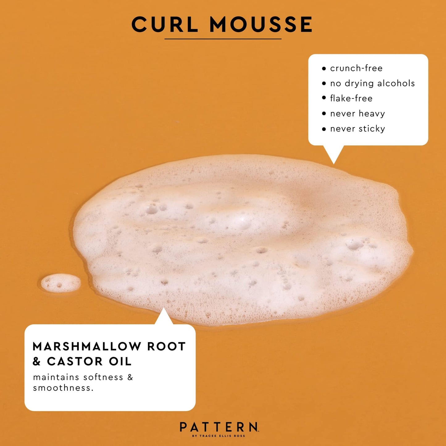 PATTERN Beauty by Tracee Ellis Ross Curl Mousse - Volume and Hold for Curly Hair 3a-4c Beauty & Personal Care PATTERN