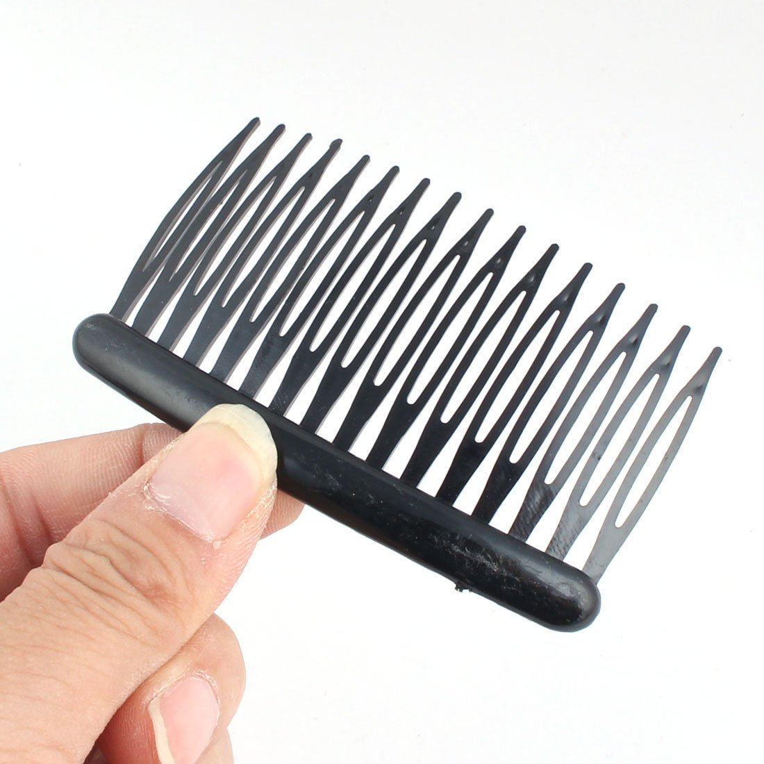 Ruilogod Women Ladies Plastic 16 Tooth Comb Hair Clip DIY Hairstyle Maker Holder 4 PCS Black (id: 9ac 886 815 da3 bf7 Beauty and Personal Care Ruilogod