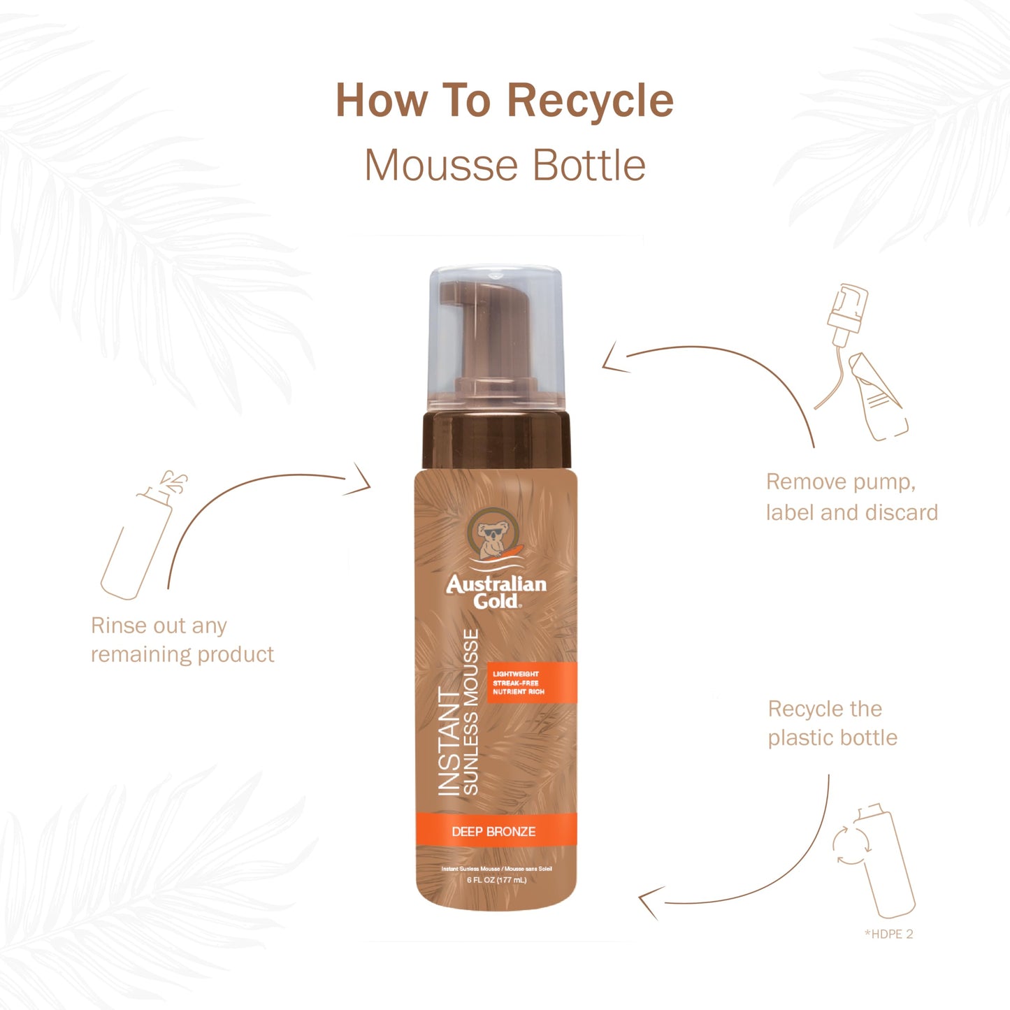 Australian Gold, Instant Sunless Mousse, Carmel, 6 Ounce Beauty & Personal Care Australian Gold