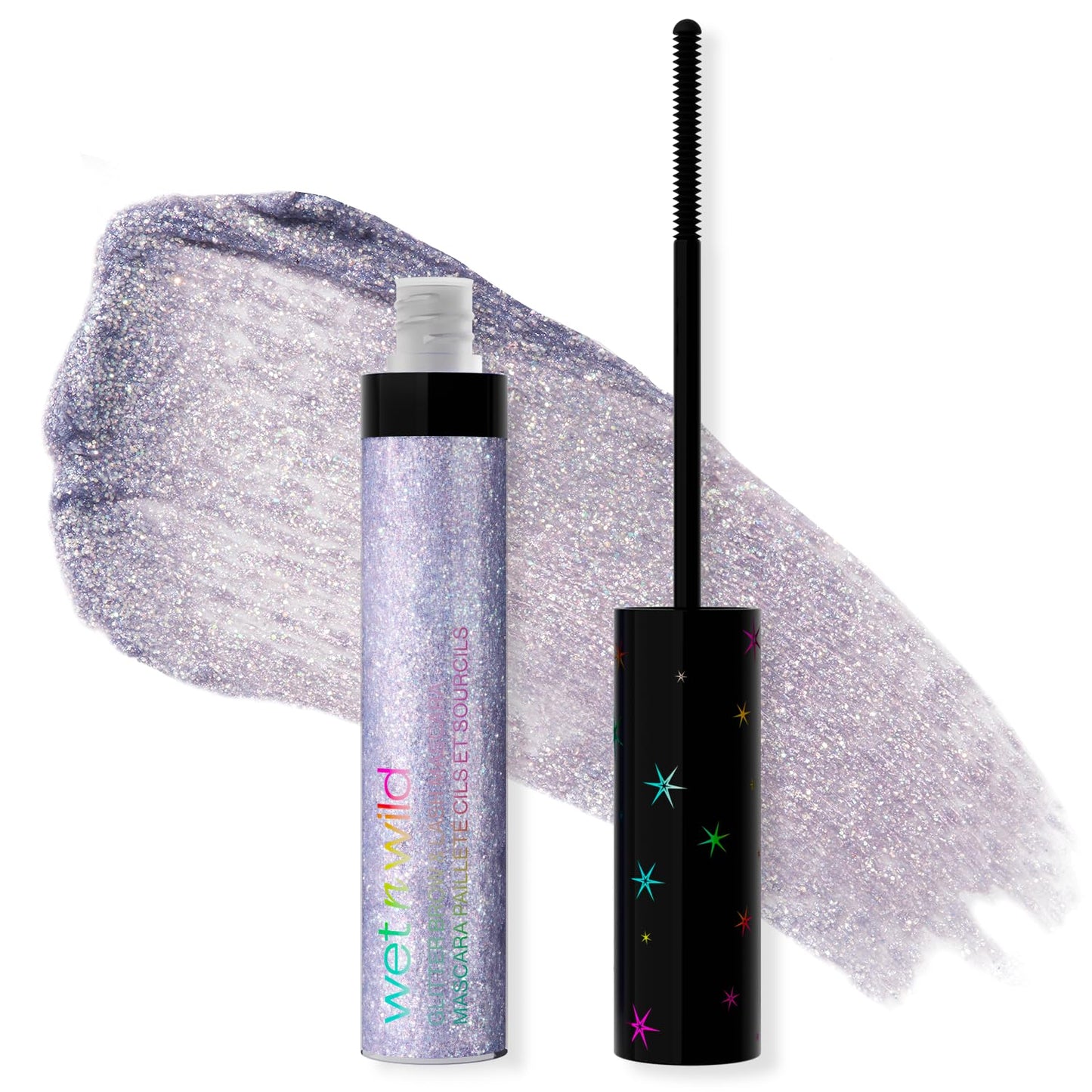 wet n wild Glitter Brow & Lash Mascara - Purple Spiral Beauty & Personal Care wet n wild