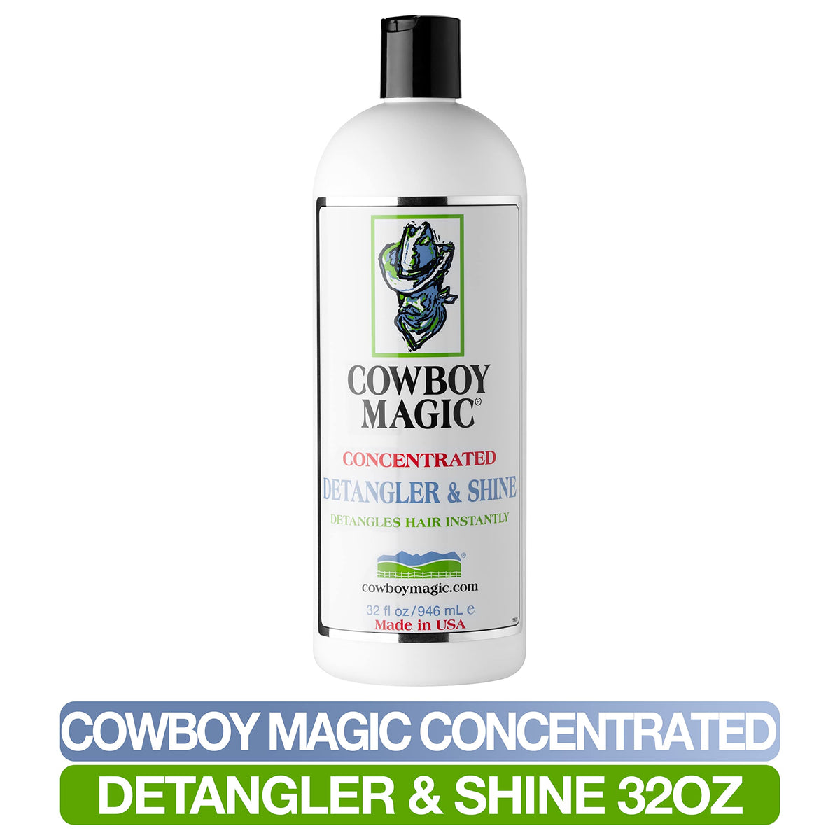Cowboy Magic Concentrated Detangler & Shine 32 Ounce