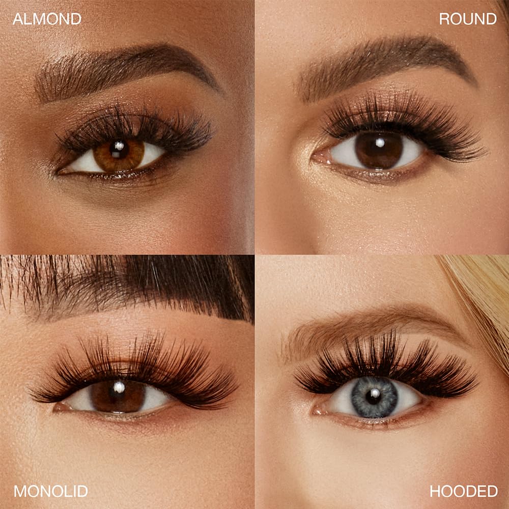 Ardell Doll Lashes Smize - Dramatic Fluffy Volume False Eyelashes, Long-Lasting Strip Lashes, 1 Pack