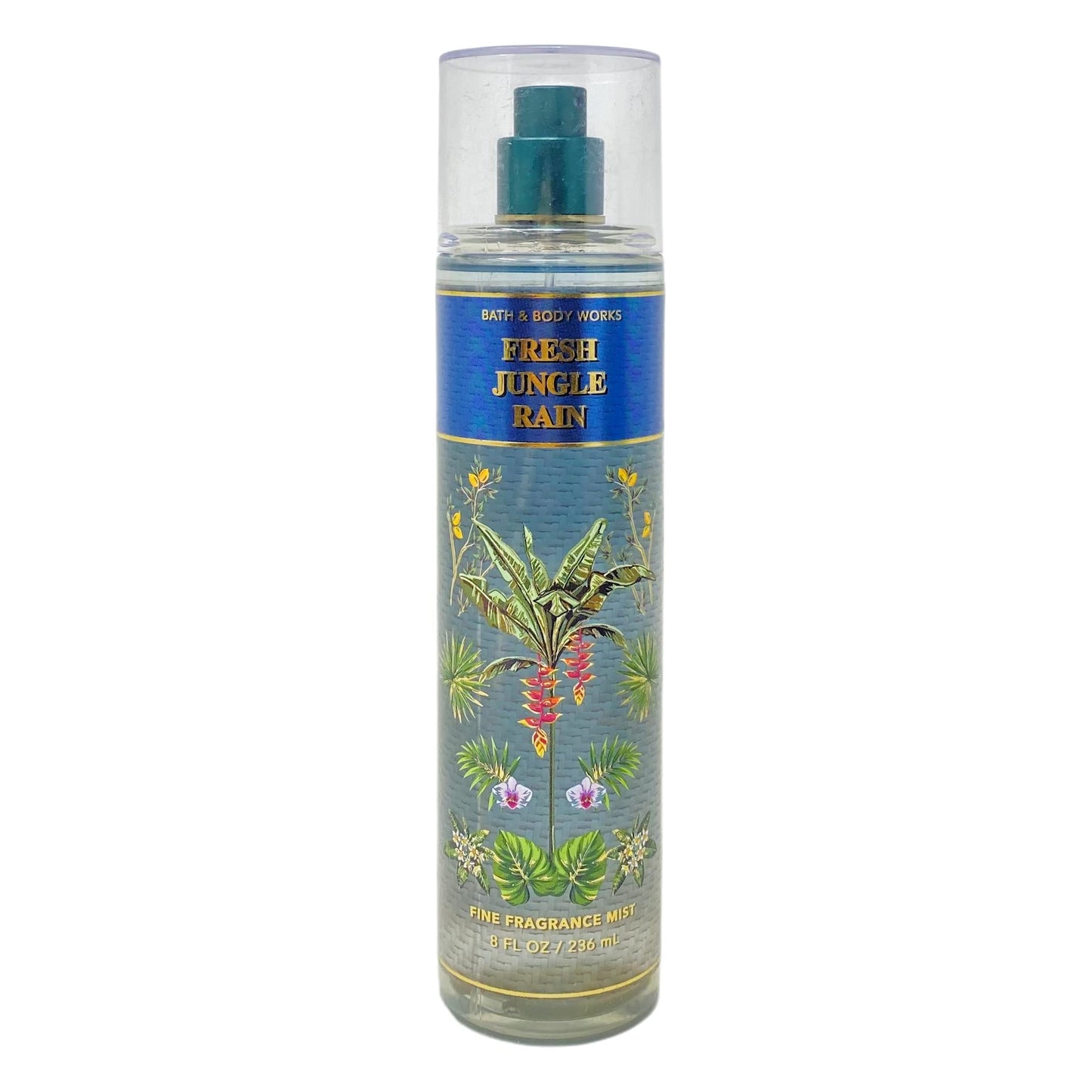 Bath & Body Works Fresh Jungle Rain 3 Piece Gift Set - Fragrance Mist - Shower Gel - Body Cream - with a Natural Oats Bar Soap - Full Size Beauty and Personal Care Bath & Body Works