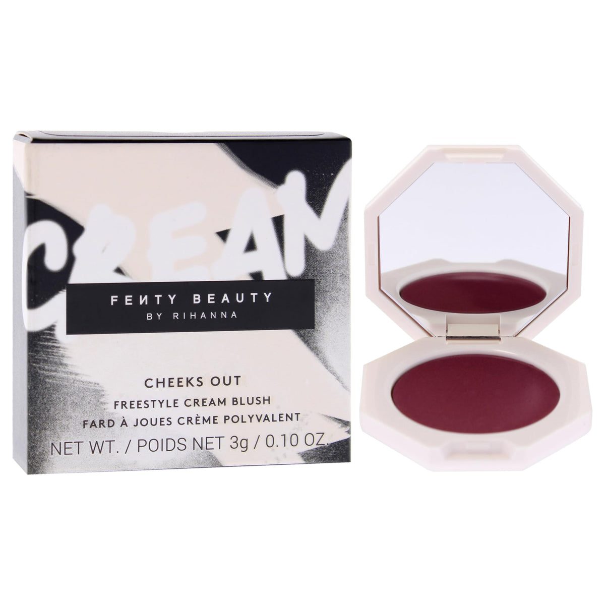 Cheeks Out Freestyle Cream Blush - Cool Berry by Fenty Beauty for Women - 0.1 oz Blush