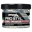 AmPro Pro Styl Curl Enhancer - Gel Activator with Coconut Oil to Moisturize and Define Coils and Waves - Helps Protect and Hydrate Hair Shaft - Tames Beauty & Personal Care AmPro