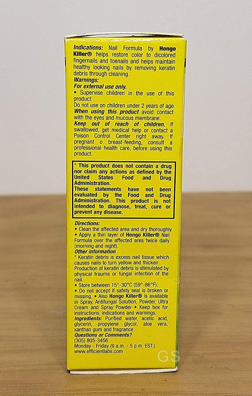 Hongo Killer Nail Formula 1 oz (Pack of 2)