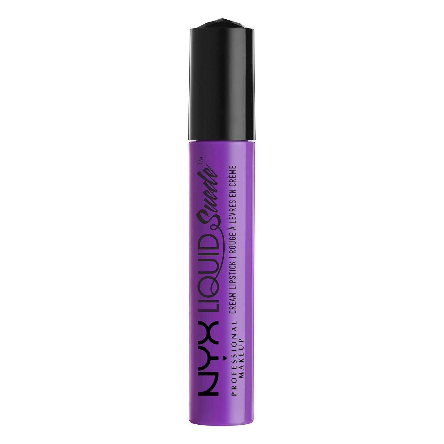 NYX PROFESSIONAL MAKEUP Liquid Suede Cream Lipstick - Run the World (Bright Violet With Pink Undertones) Beauty & Personal Care NYX PROFESSIONAL MAKEUP