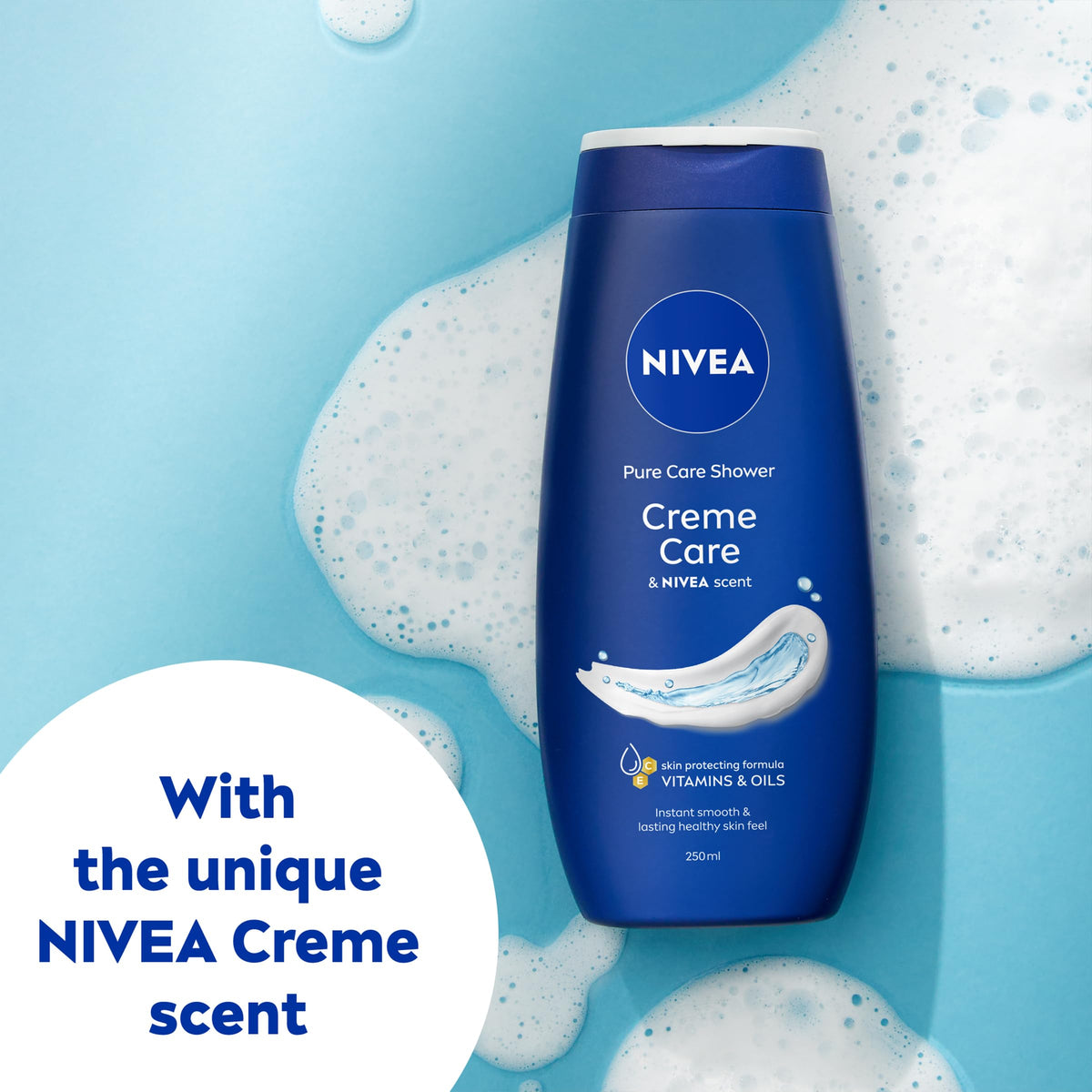 NIVEA Creme Care Shower Cream 250 ml Beauty & Personal Care NIVEA