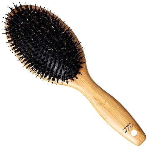 Sam Villa Signature Series Boar Bristle Hair Brush For Hair Styling Beauty & Personal Care Sam Villa
