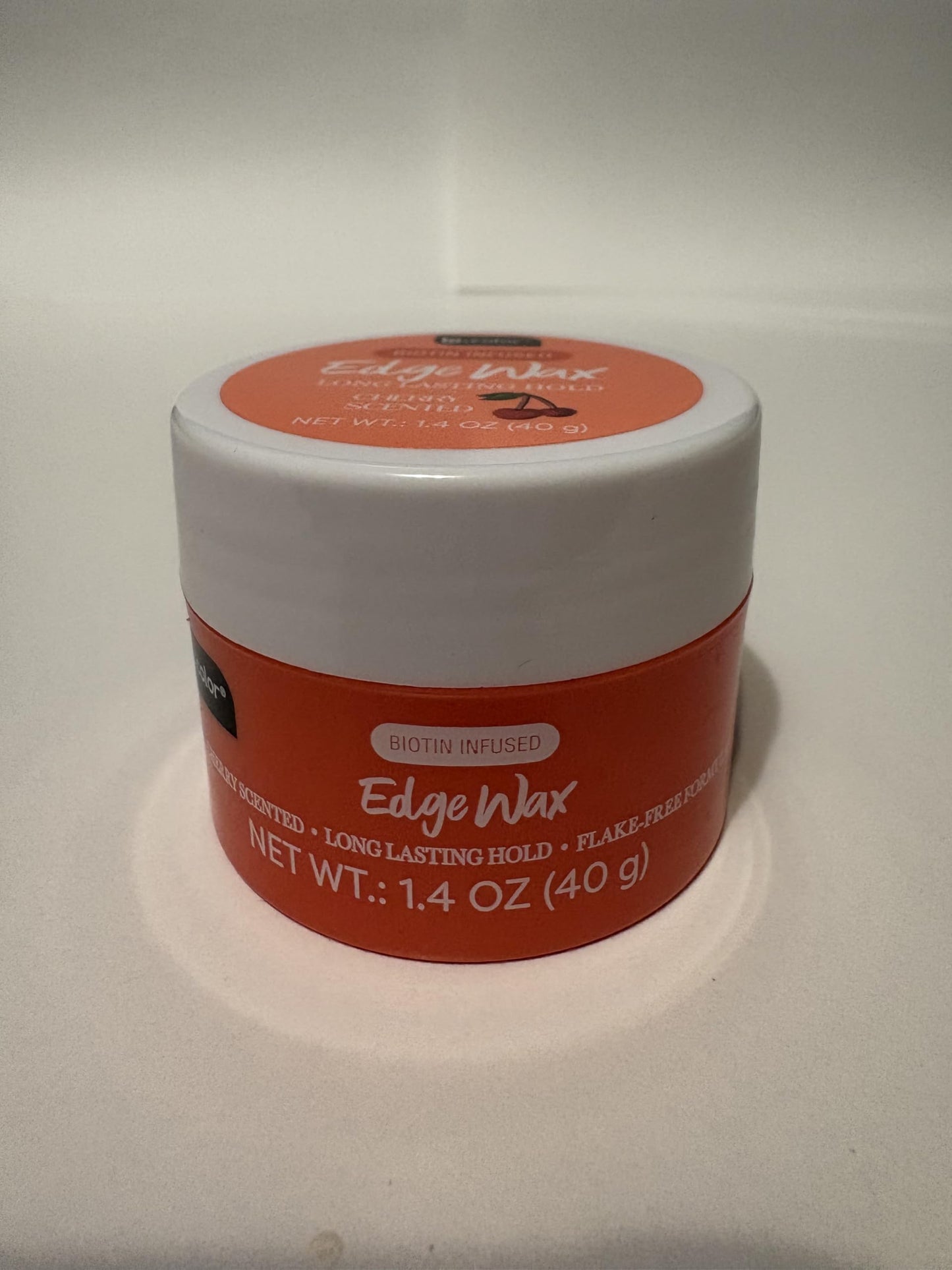 B.color Biotin Infused Edge Wax, Cherry Scented, Long Lasting Hold, Flake-Free Formula, 1.4 oz Beauty & Personal Care b-color