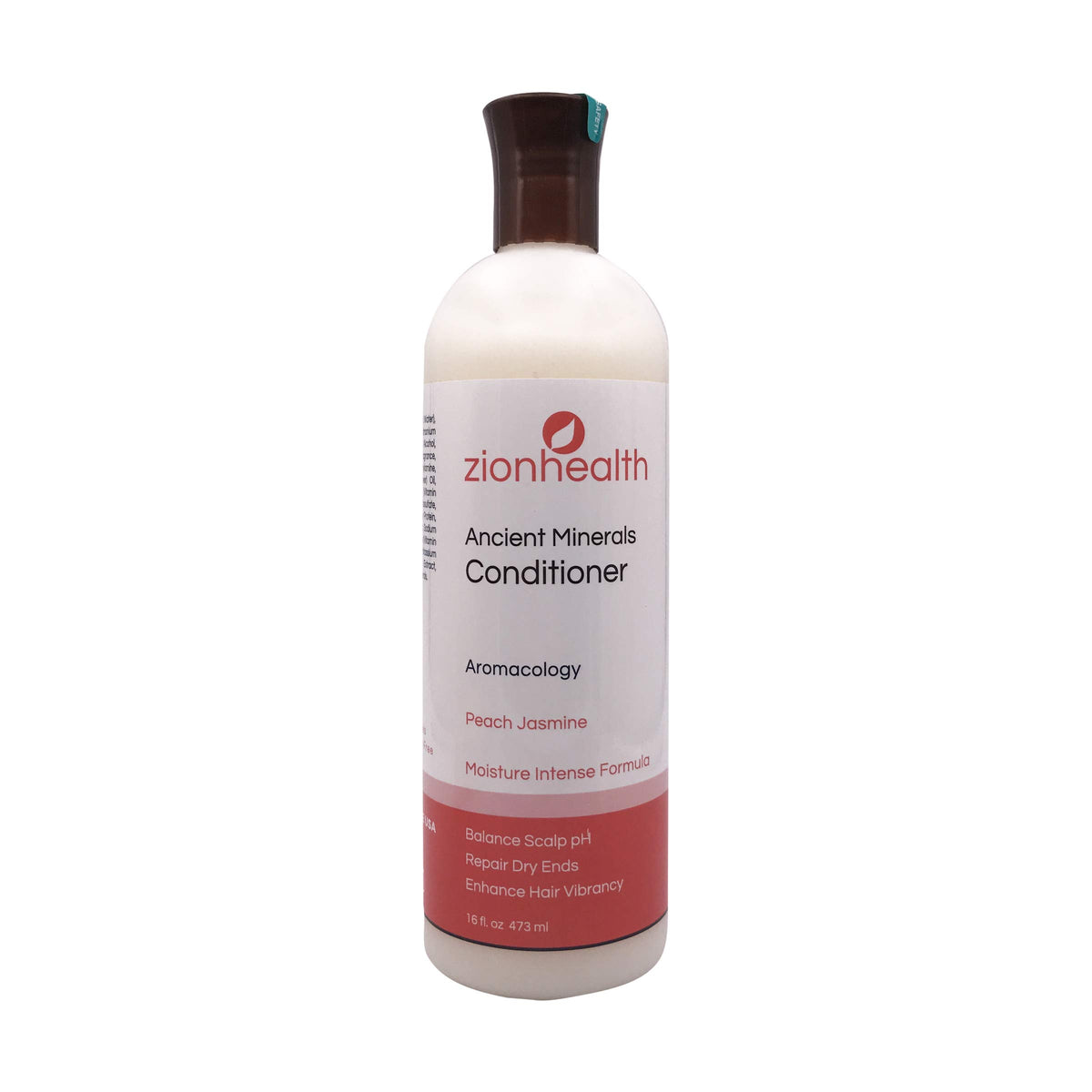 Adama Conditioner Peach Jasmine Zion Health 16 oz Liquid