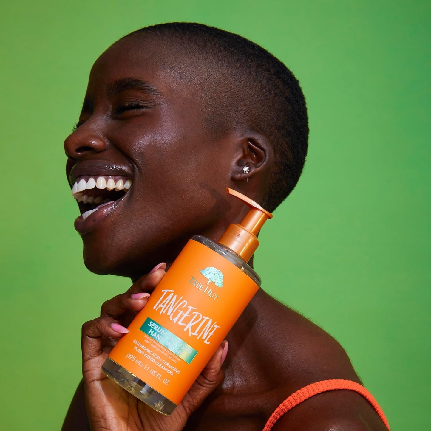 Tree Hut Tangerine Serum Infused Hand Wash, Nourish & Hydrate Hands with Strengthening Skin Care, Long Lasting Scent, Cleanse & Lock in Moisture, 11 Beauty and Personal Care Tree Hut