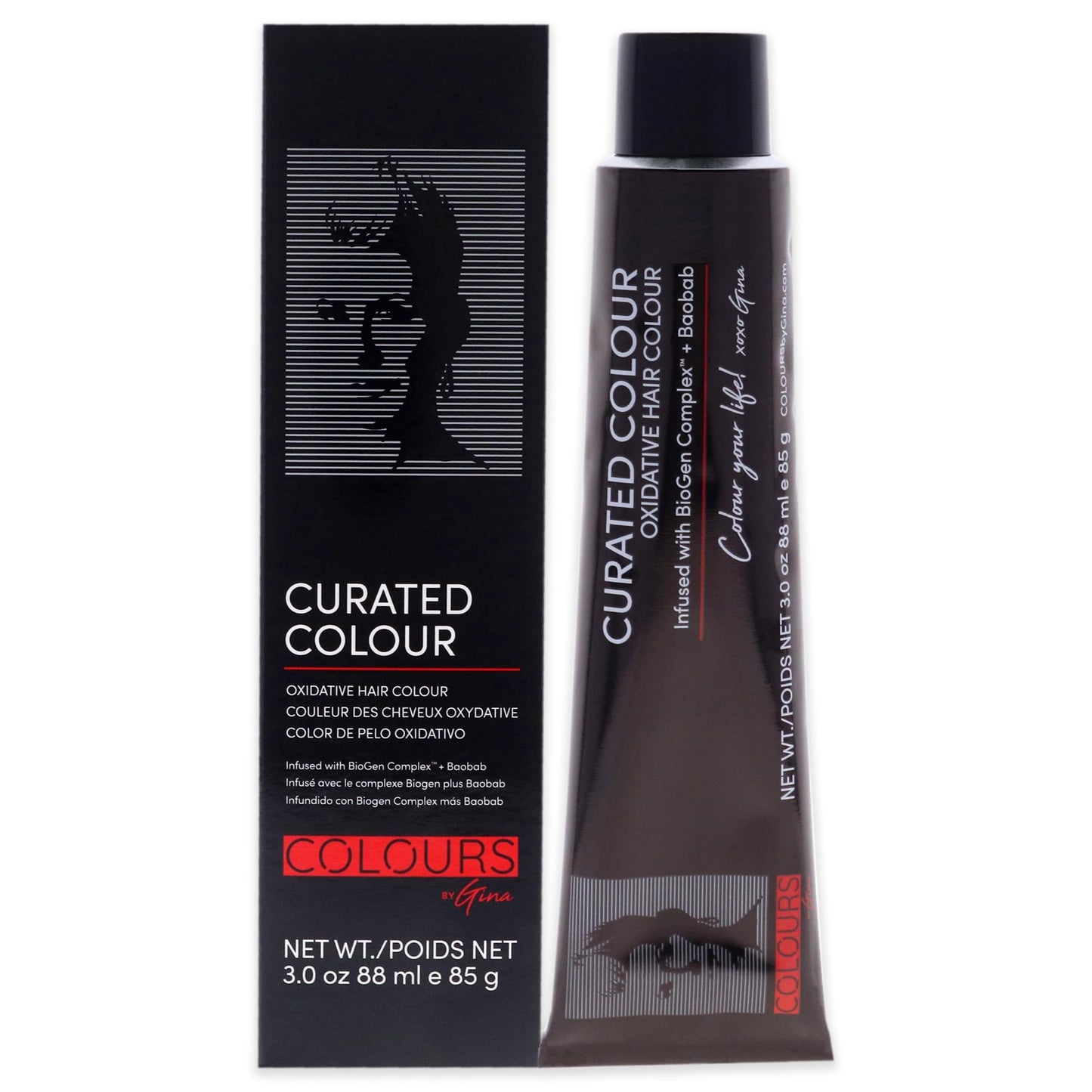 Colours By Gina Curated Colour - 7.6-7R Reddish Blonde by Colours By Gina for Unisex - 3 oz Hair Color Beauty & Personal Care Colours By Gina