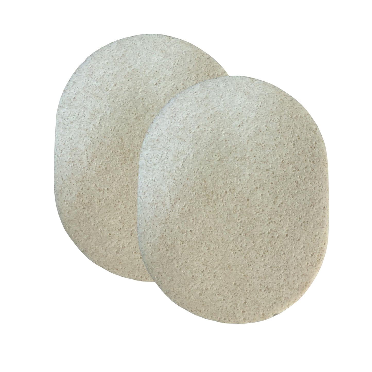 Walnut Facial Exfoliating Sponges (2-Pack) Beauty and Personal Care TVTime Direct