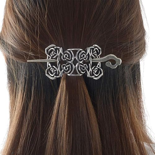 Viking Celtic Hair Sticks Hairpin-Viking Hair Clip Sticks for Long Hair Stick Slide Irish Hair Accessories Beauty & Personal Care LQQQL