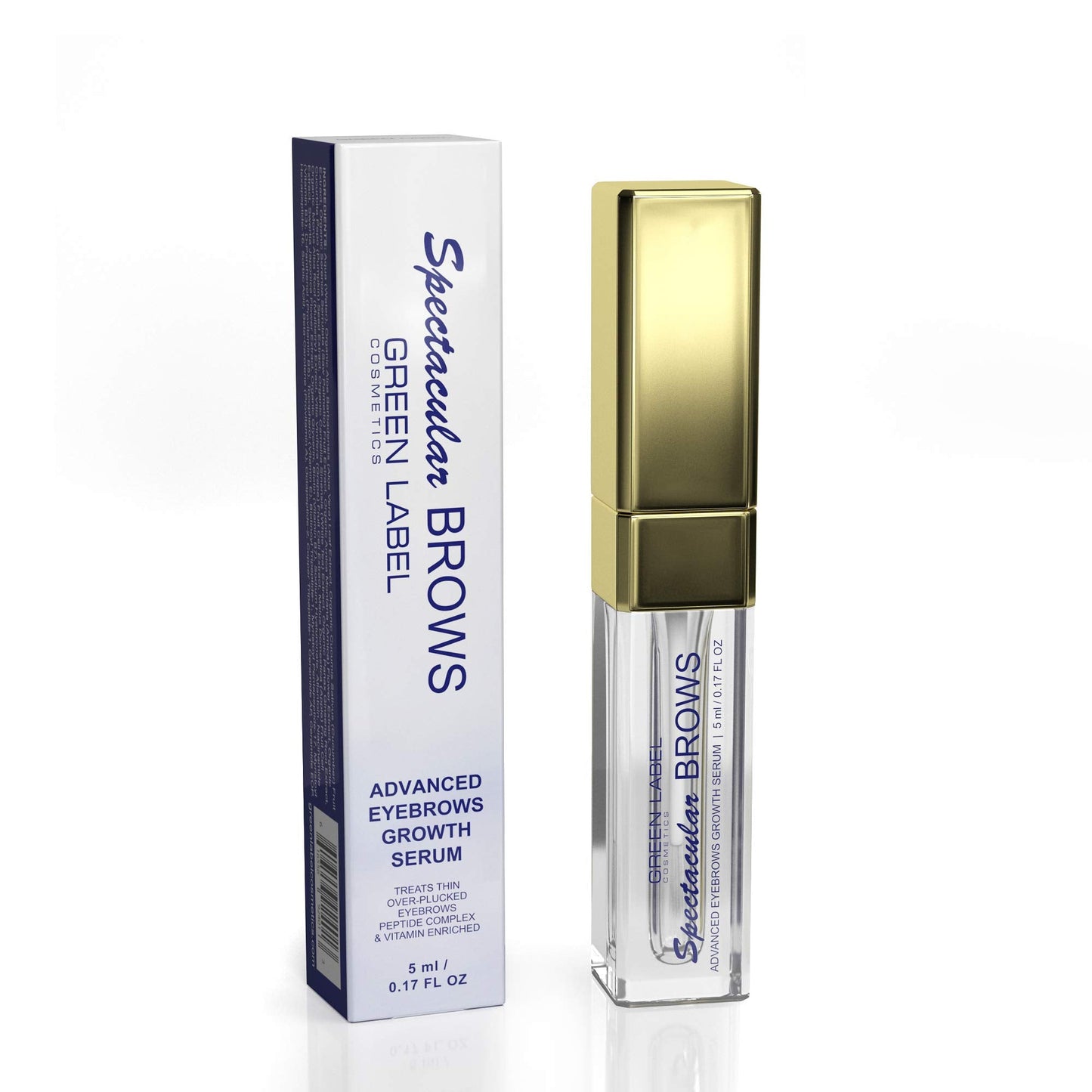 Spectacular BROWS - Brow Enhancer and Brow Growth Serum - Eyebrow Growth Enhancer- Eyebrow Growth Serum with Biotin & Natural Peptides. For Thin Beauty & Personal Care Botanical Green Care