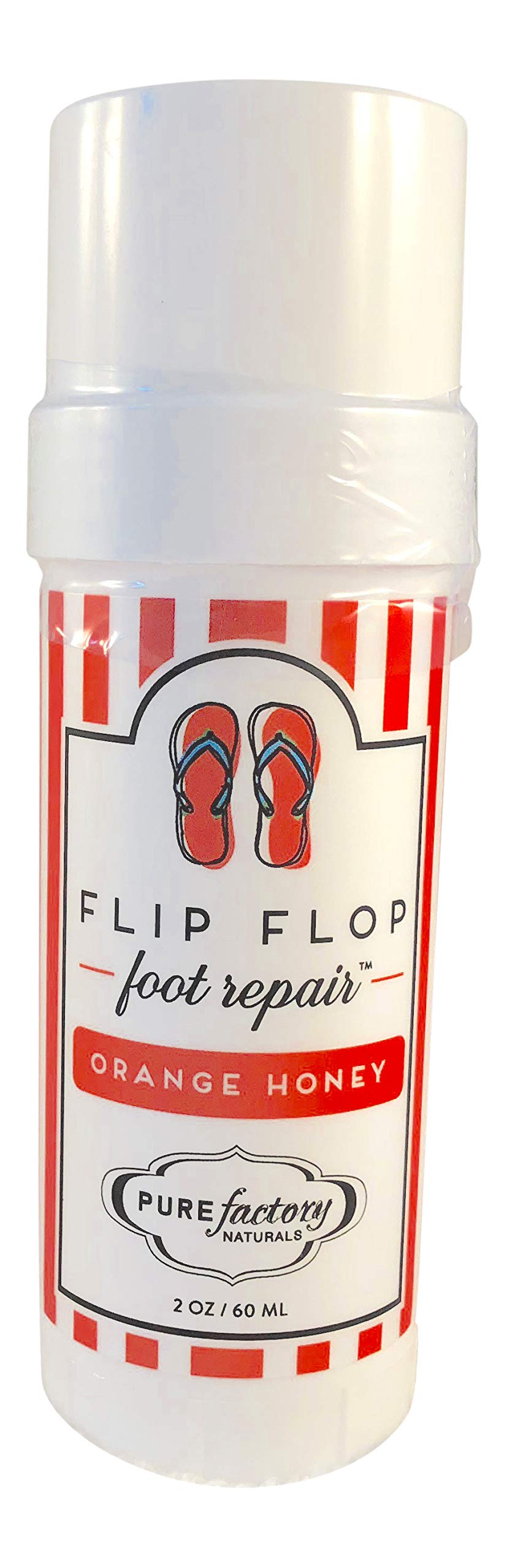 Foot Balm Moisturizer For Rough Heels & Dry, Cracked Feet - Flip Flop Foot Repair Bundle - 4 Pack - Mango Coconut, Lime Sugar, Orange Honey Beauty & Personal Care PureFactory Naturals