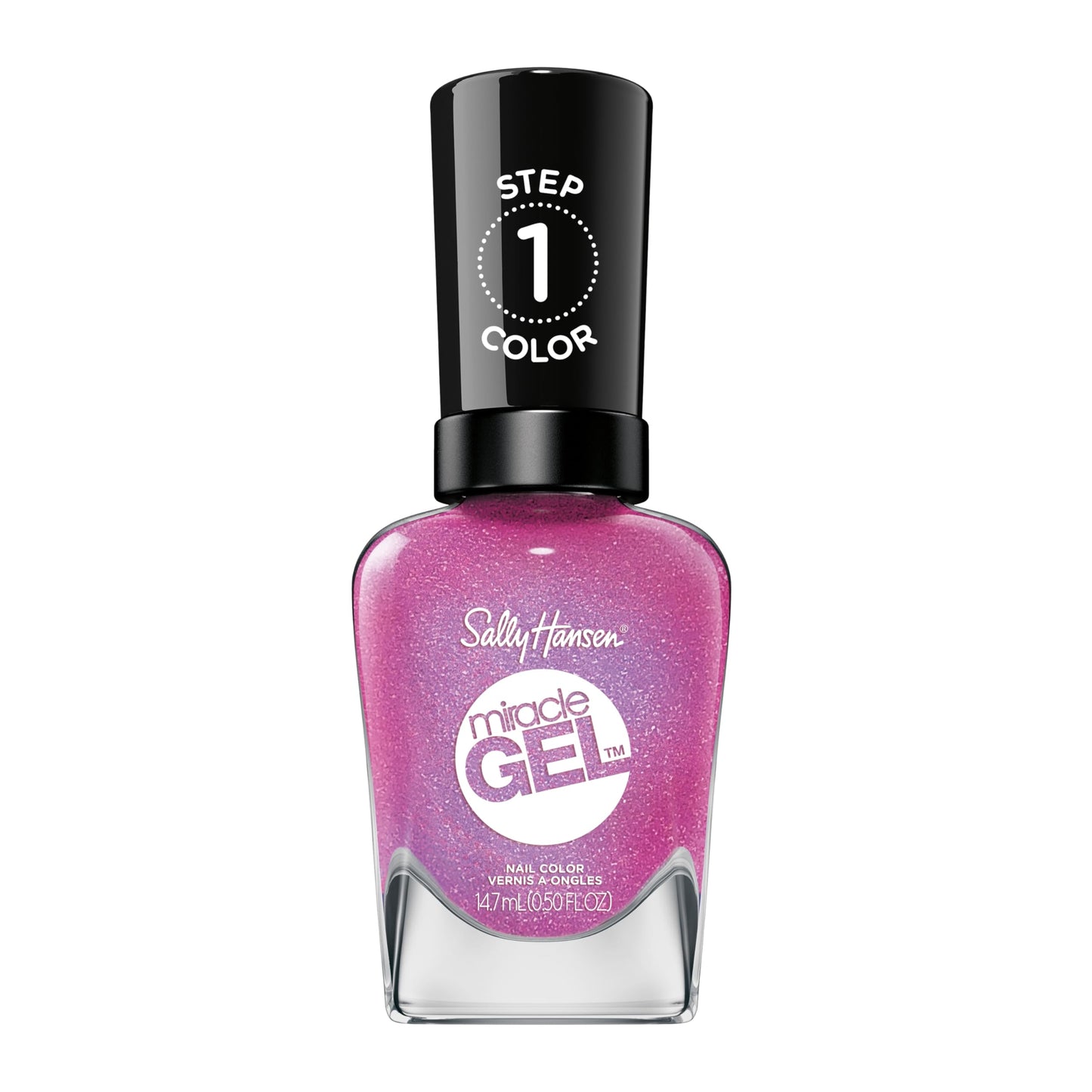 Sally Hansen Miracle Gel Salon Quality Nail Polish | Gel-Like Formula, Two-Step System, No UV Light Needed, Long Lasting | Opaque, Shimmer | 512 Beauty & Personal Care Sally Hansen