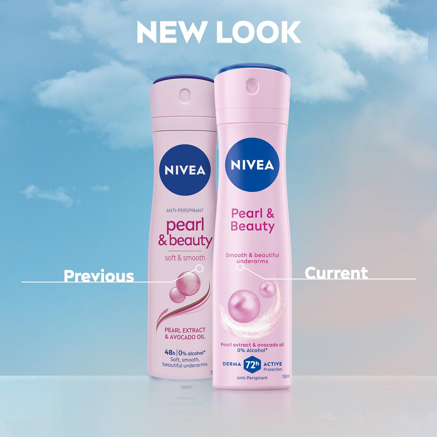 Nivea Pearl Beauty Spray Female Deodorant, 150 ml Beauty & Personal Care NIVEA
