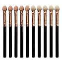 Makeup Brushes Set for Women Professional,UorPoto 10Pcs Sponge Eyeshadow Brush Sets Applicator Double Sided reusable Beauty & Personal Care UorPoto