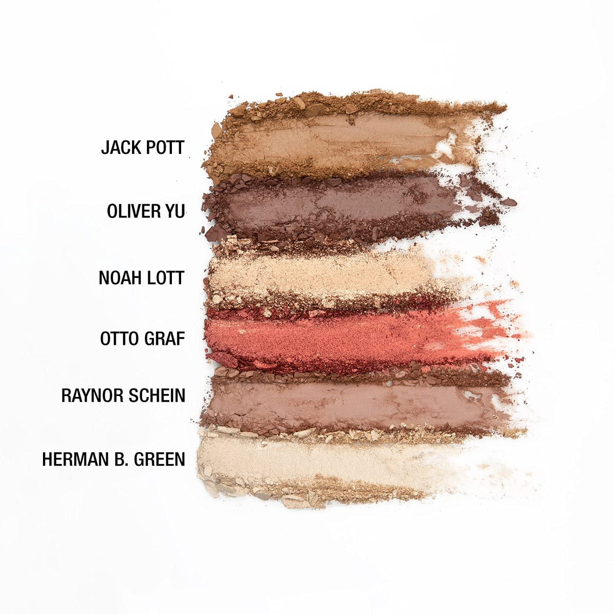 theBalm Male Order 6 Shade Eyeshadow Palette, First Class Male