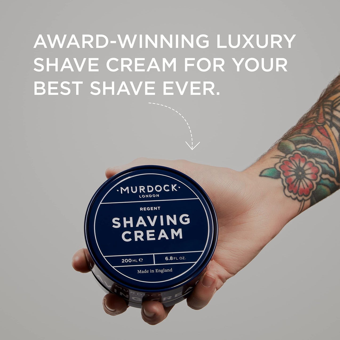 Murdock London Shaving Cream - Rich Luxurious Texture Softens and Soothes - Made in England - 6.8 oz Beauty and Personal Care Murdock London