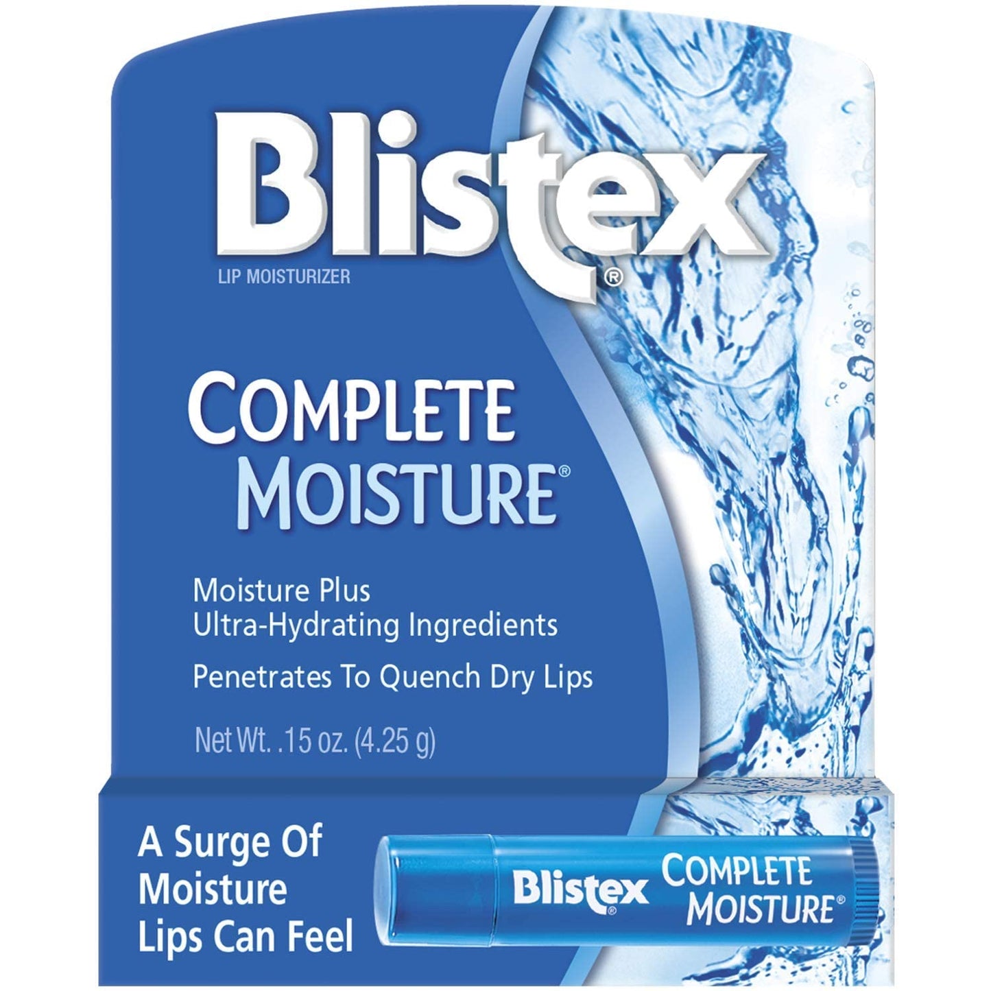 A Unique Moisturizing Sensation! Blistex Complete Moisture Lip Balm, (0.15 oz x 4) Beauty and Personal Care Blistex
