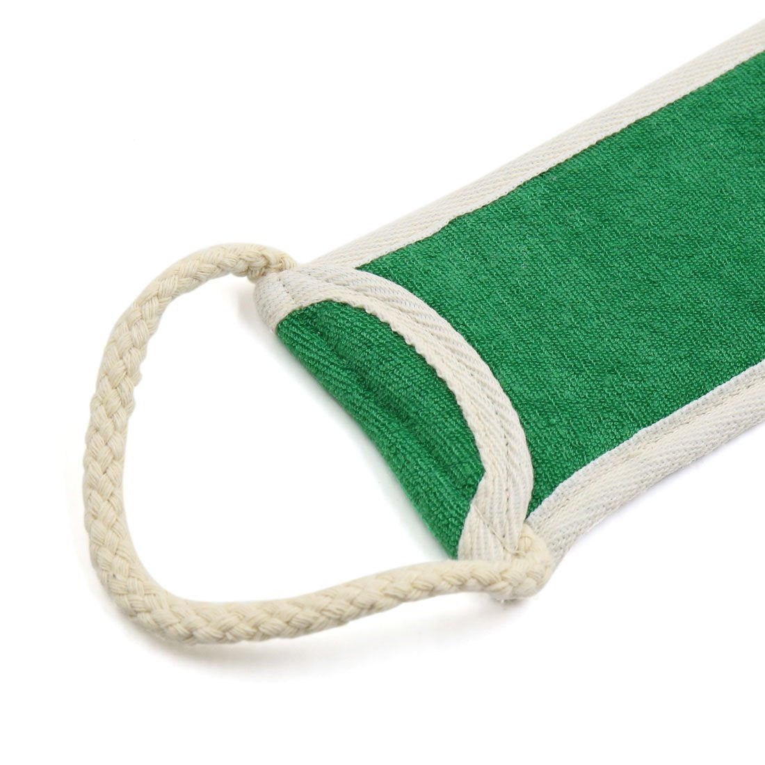 Ruilogod Green Exfoliating Loofah Back Strap Scrubber Body Shower Bath Brush Cotton Blends Towel (id: 17c 29d c76 9f0 f4d Beauty and Personal Care Ruilogod
