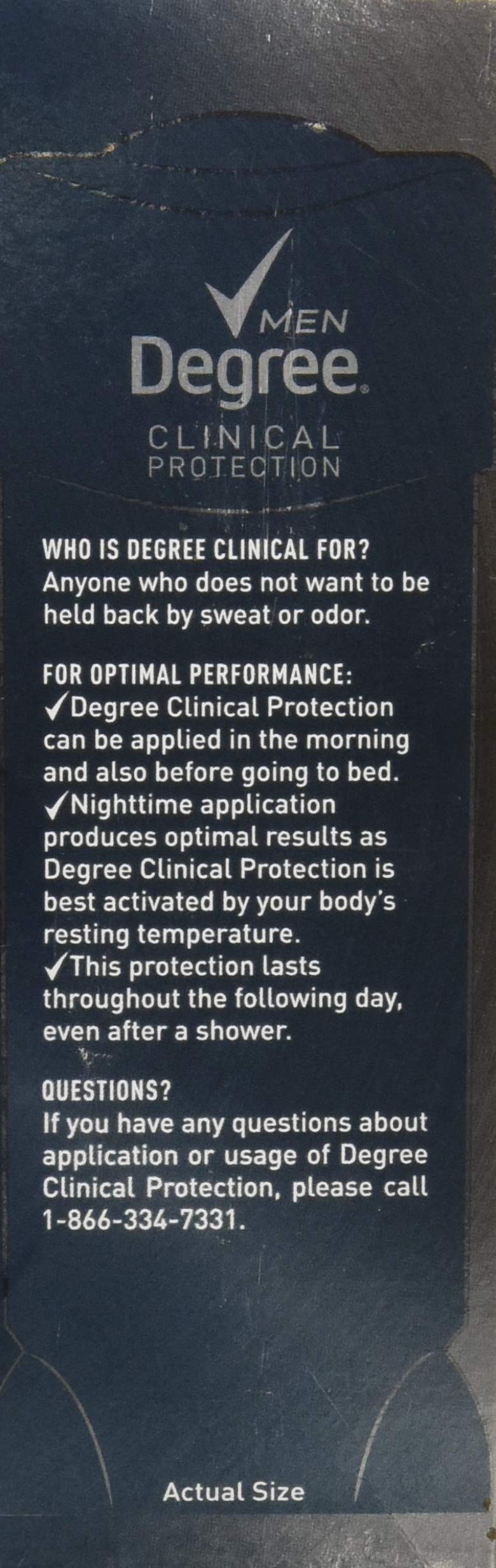 Degree Clinical Plus Anti-Perspirant Deodorant, Clean, 1.7 Ounce Beauty and Personal Care Degree