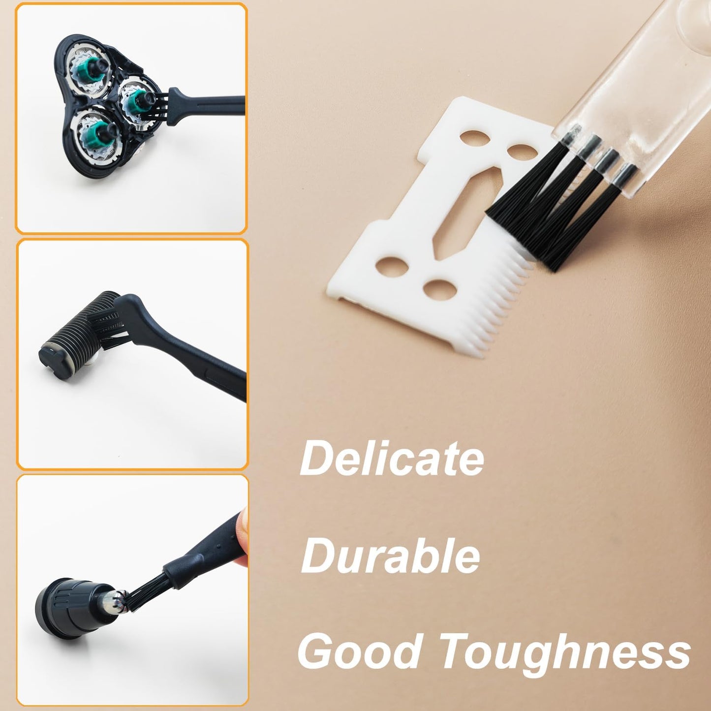 LEZHISNUG Electric Shaver Cleaning Brushes Razor Cleaner Set-10 Pcs, Replacement Shaver Razor Cleaning Brushes, Cleaning Brush for Remington, Philips Beauty and Personal Care LEZHISNUG
