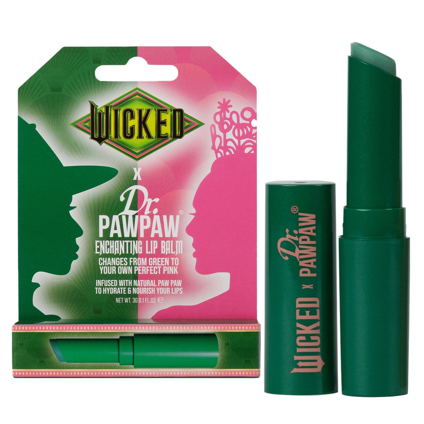 Dr. PawPaw Wicked Enchanting Lip Balm - Moisturizing, Color Changing Tinted Lip Balm for Women - Vegan, Nourishing, Hydrating - 0.1 oz Beauty and Personal Care Dr. PAWPAW ORIGINAL BALM