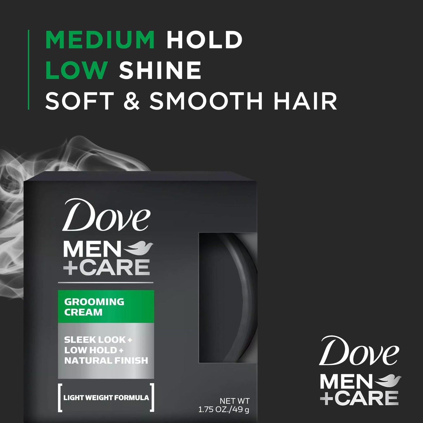 Dove Men+Care Grooming Cream, 3 Pack Hair Styling Cream for Men, Lightweight Formula, Defines and Conditions with Low Hold for Easy Styling Beauty & Personal Care Dove