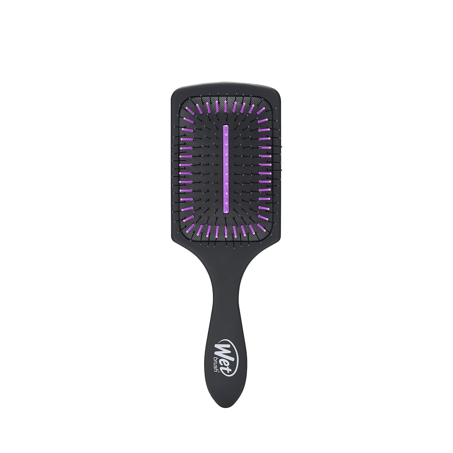 Wet Brush Refresh and Extend Paddle Detangler, Black, Detangling Brush with Infused Charcoal Ultra-Soft IntelliFlex Bristles For All Hair Types Beauty & Personal Care Wet Brush