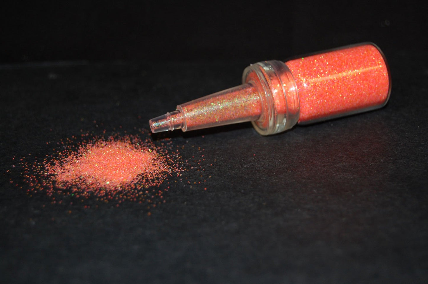 UV Blacklight Reactive Cosmetic Face & Body Glitter Powder (10 Gram Jars) (UV Neon Orange) Beauty & Personal Care DIRECTGLOW LLC