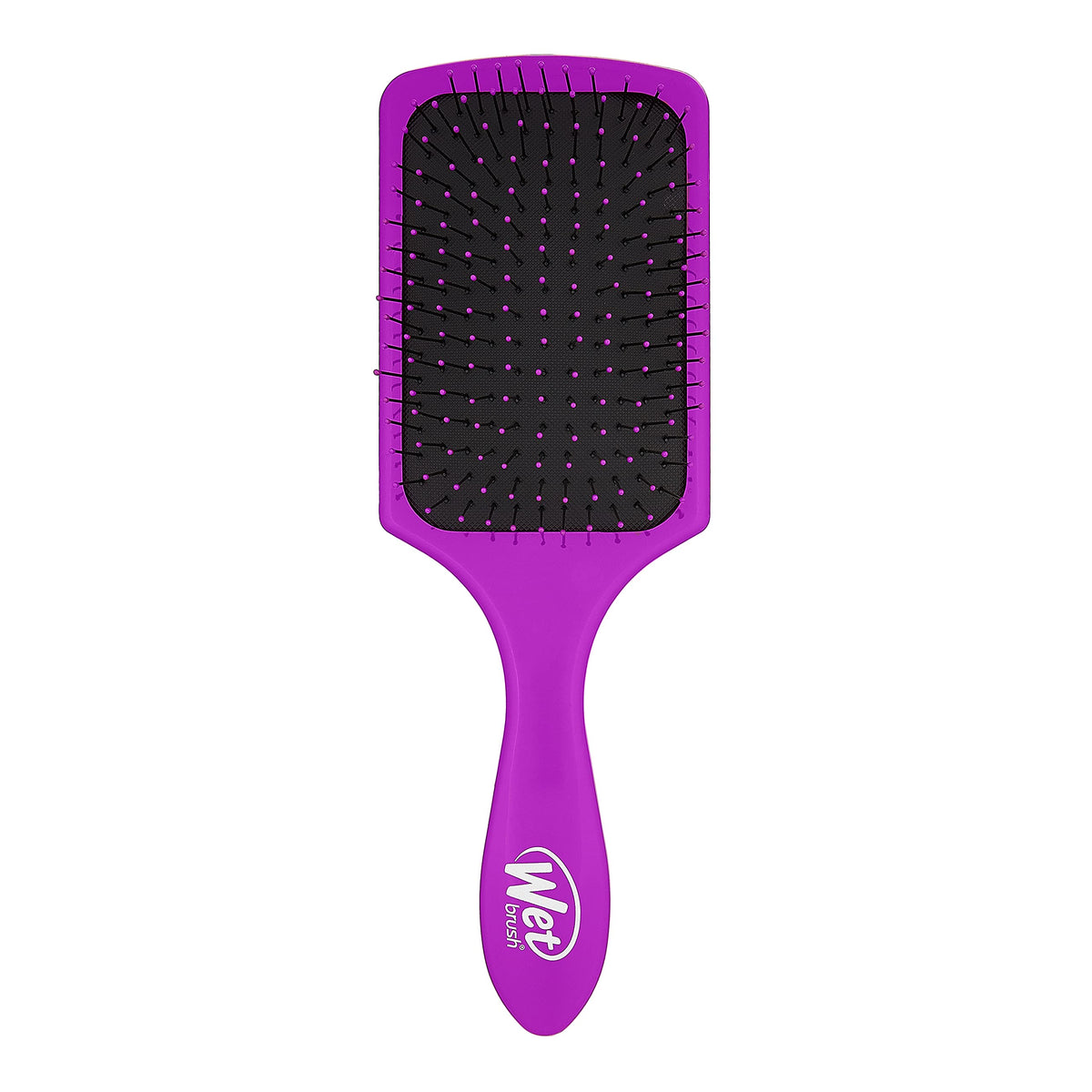 Wet Brush Paddle Detangler Hair Brush, Purple, Ultra-Soft IntelliFlex Bristles with AquaVent Design, Great For Treatment & Mask Application, Women Beauty & Personal Care Wet Brush
