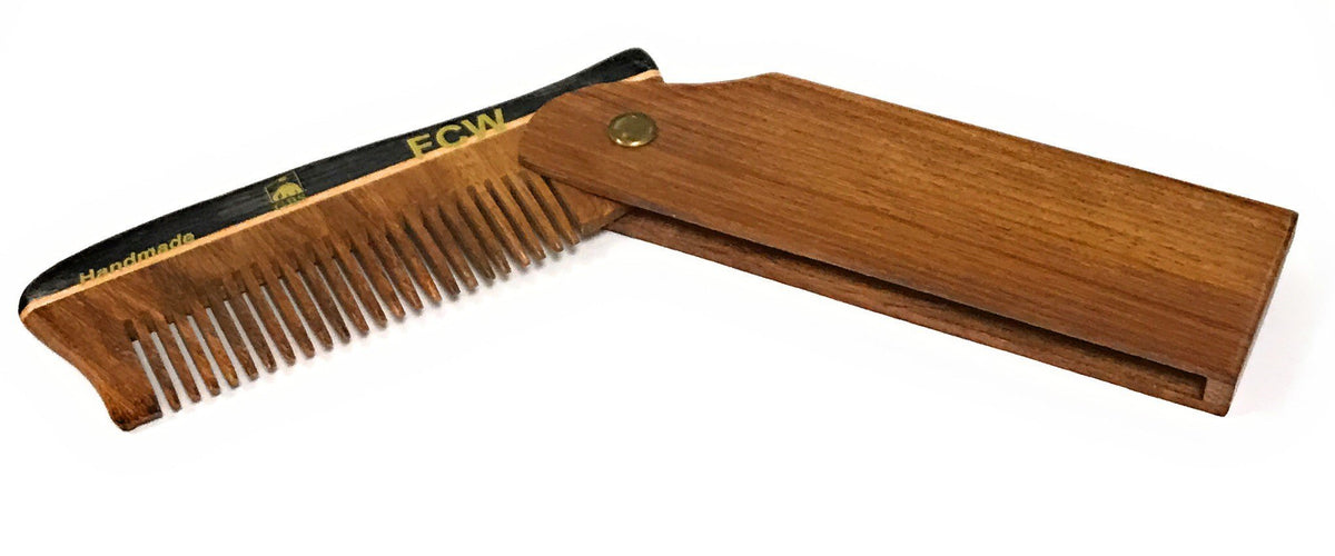 G.B.S Folding Beard Comb, Rosewood