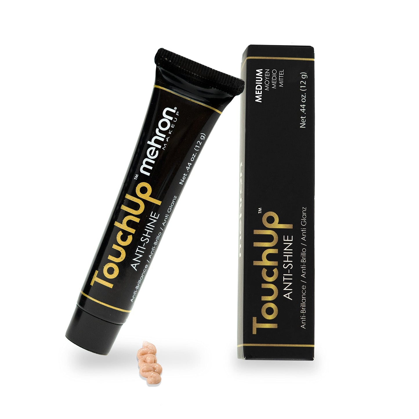 Mehron Makeup TouchUp Anti-Shine Gel | Matte Primer Face Makeup | Finishing and Primer Gel (Medium Tint) Beauty & Personal Care Mehron
