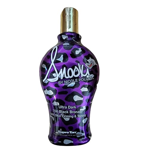 Supre - Snooki Ultra Dark 70X Black Bronzer w/ Skin Firm & Toning - 12 fl oz Beauty & Personal Care Supre