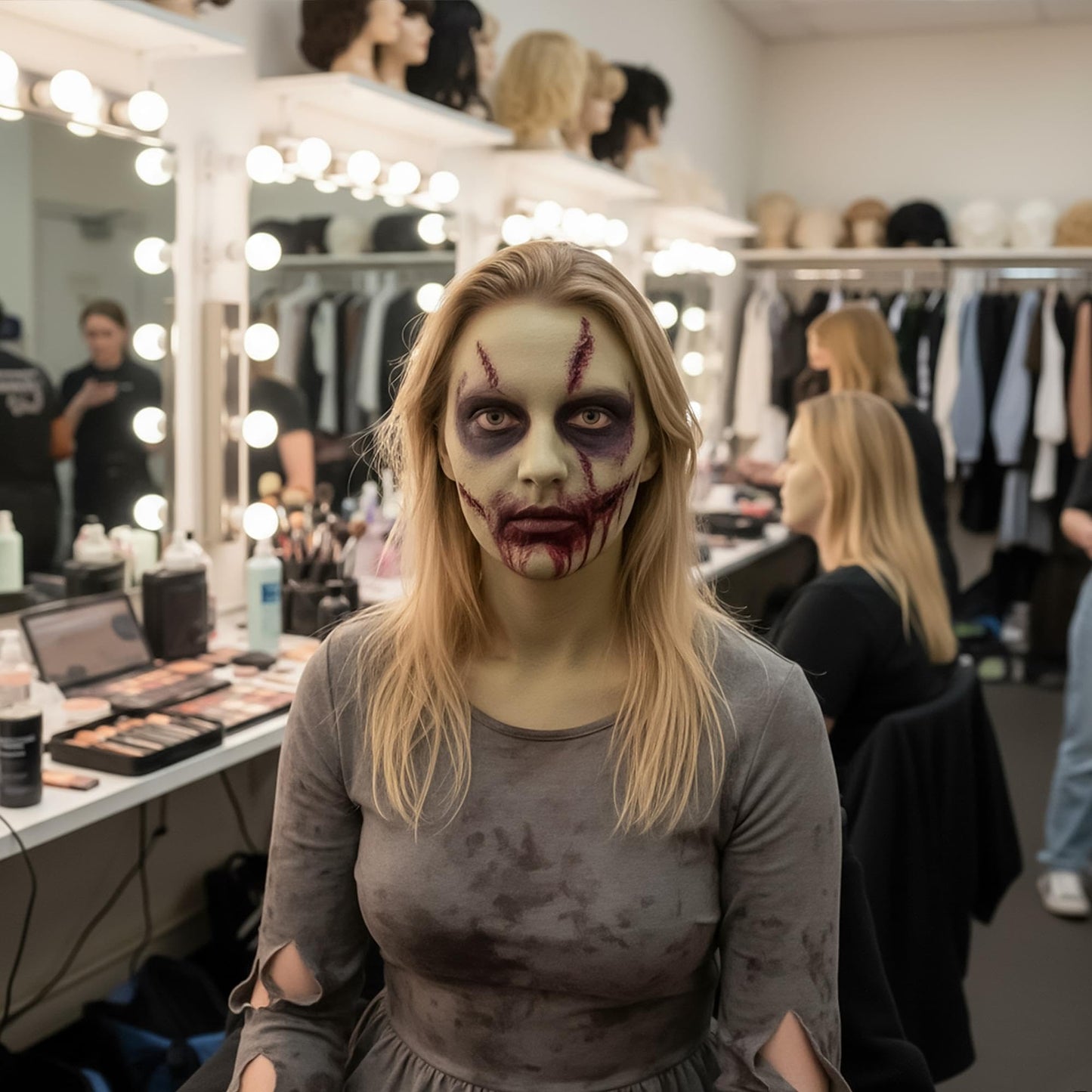 Tinsley Transfers FX Makeup - Face and Body Paint - Water-Based Cream - 7g / 0.24 oz Tube (Dead Flesh) Beauty & Personal Care Tinsley Transfers